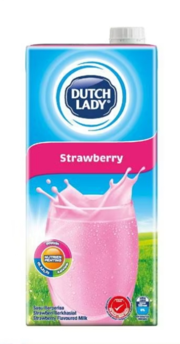 Dutch Lady Strawberry 200ml (8.00)