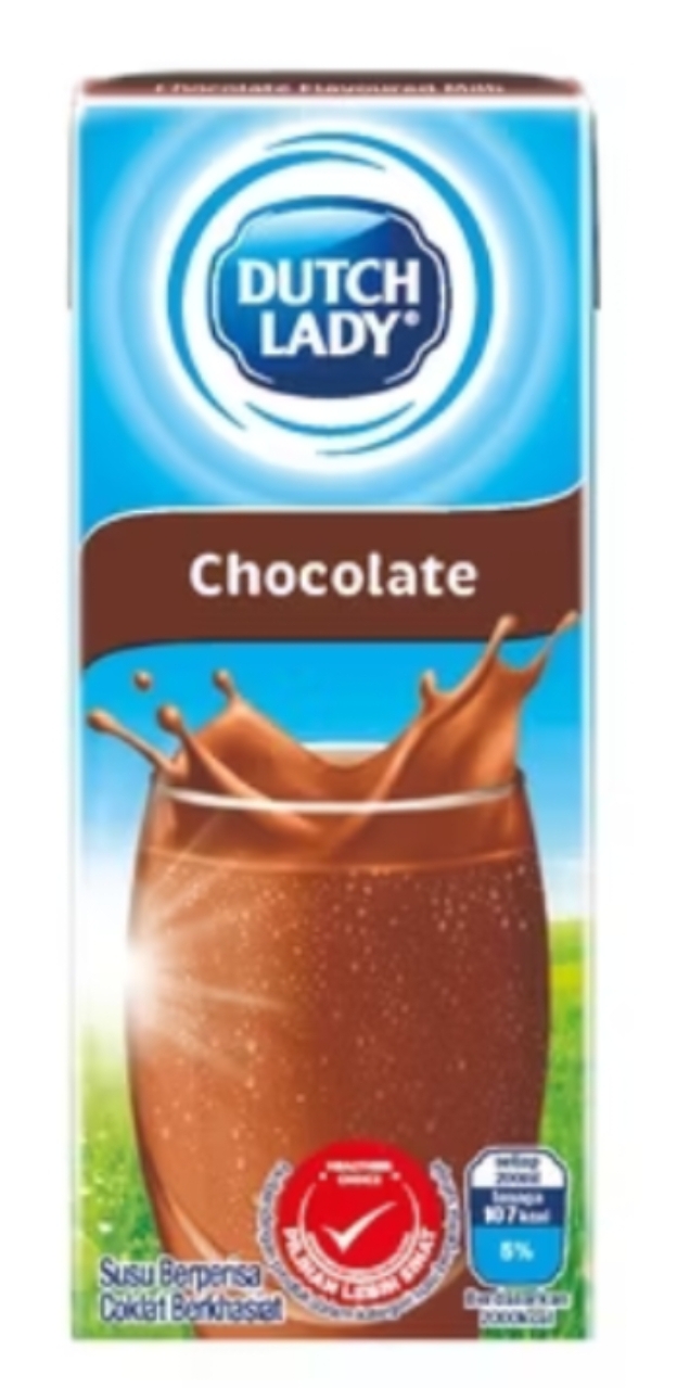 Dutch Lady Chocolate 200ml (8.00)